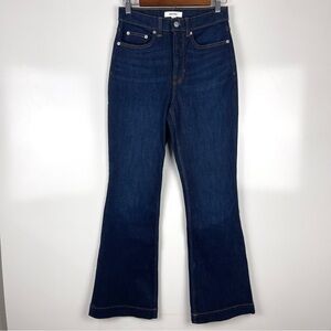 SPANX Dark Blue Flare & Wide Leg Jeans